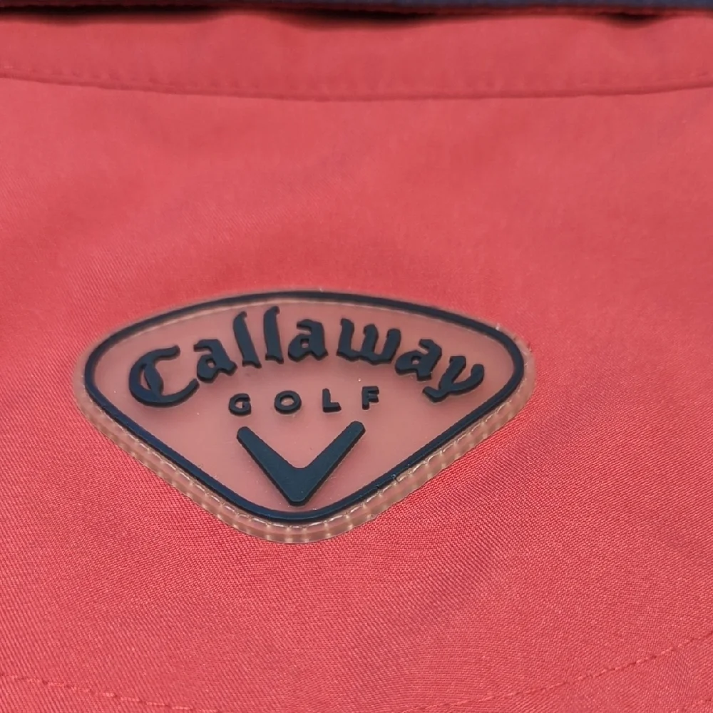 Callaway Red and Navy Windbreaker Jacket